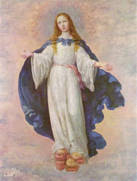 Francisco de Zurbaran La Inmaculada Concepcion oil painting image